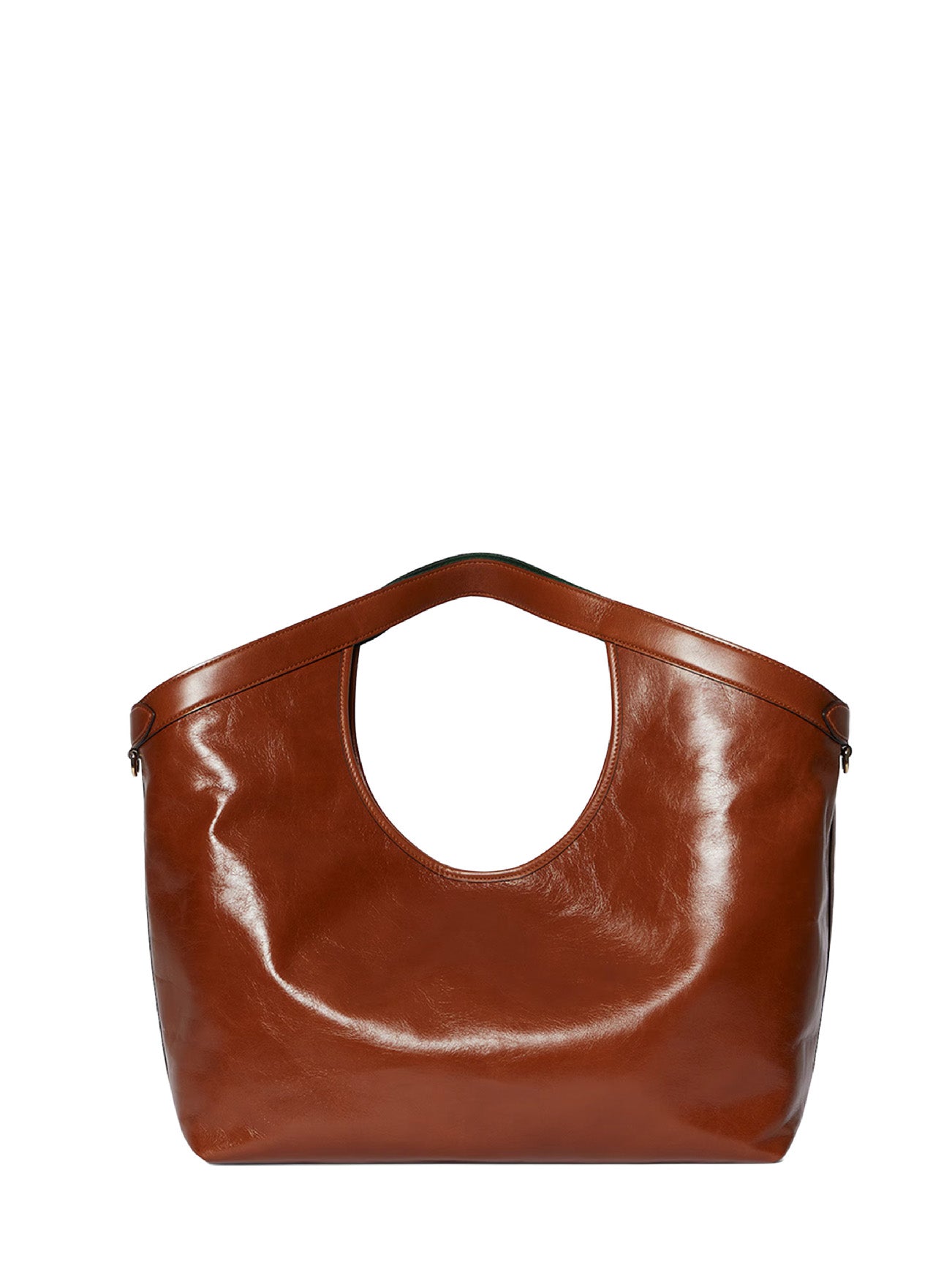 Dark brown Gucci Giglio large tote bag