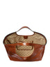 Dark brown Gucci Giglio large tote bag