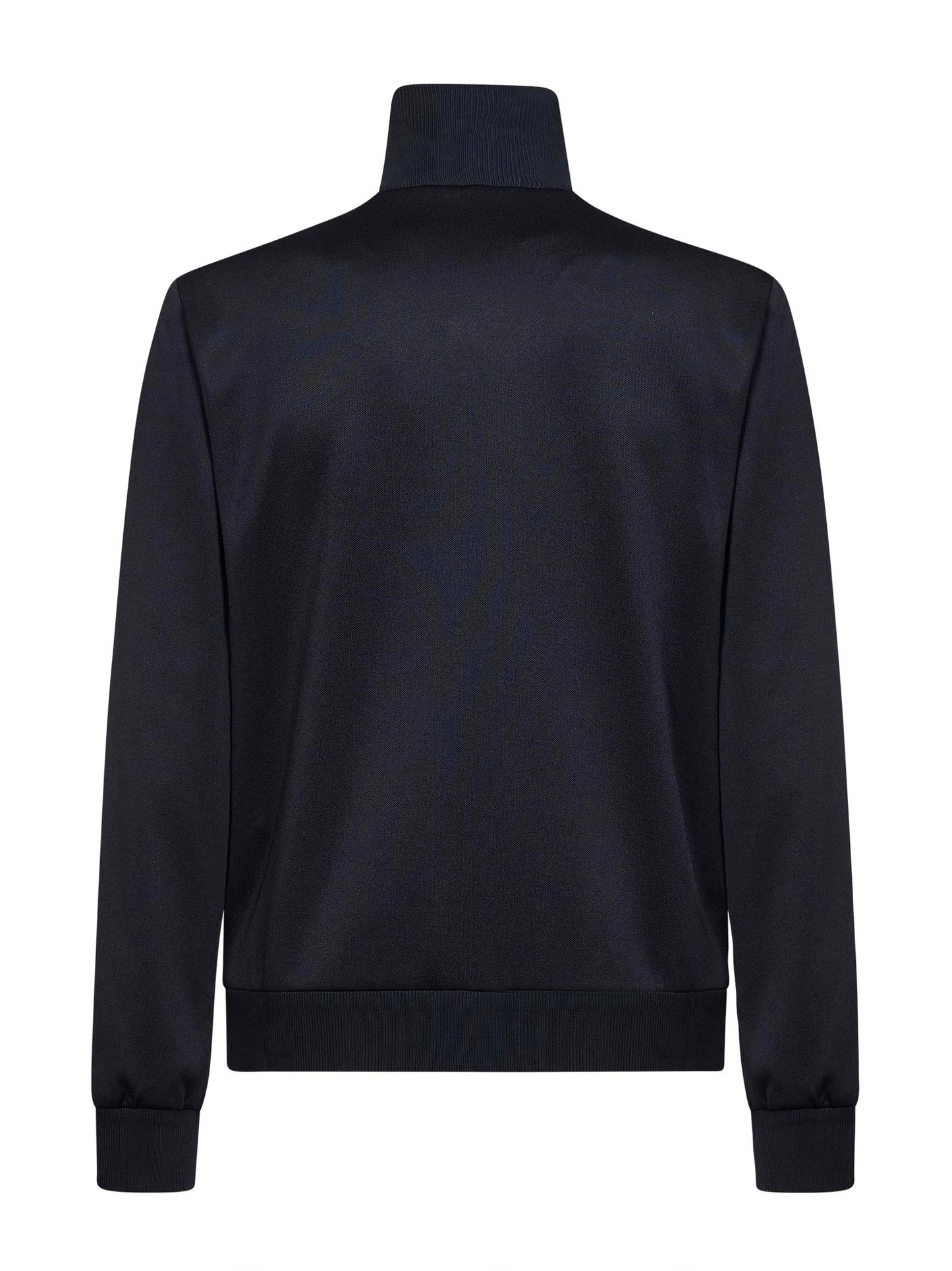 Giacca in jersey tecnico blu scuro con nastro Web