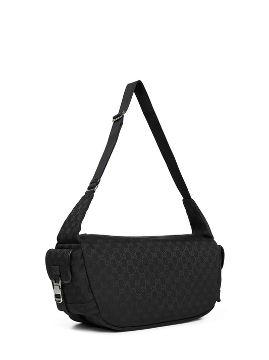 Borsa a tracolla grande nera