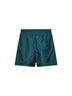Shorts da mare in nylon GG verde radura