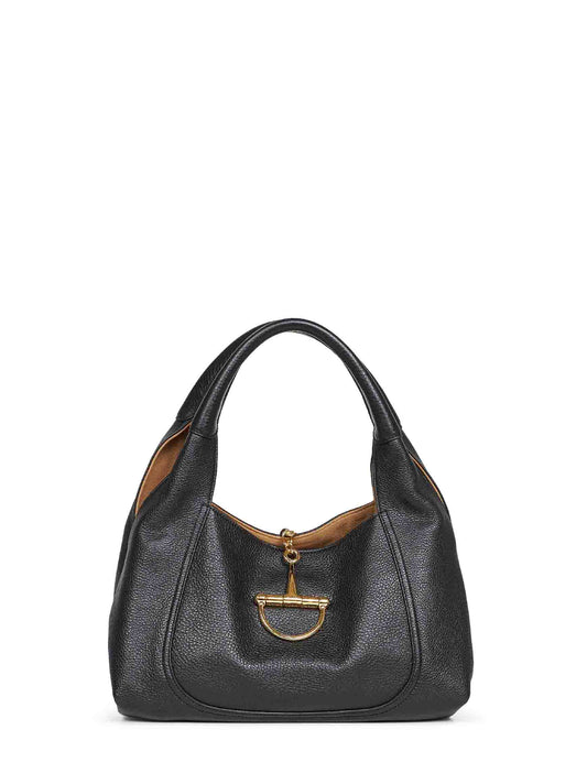 Black Gucci Softbit shoulder bag