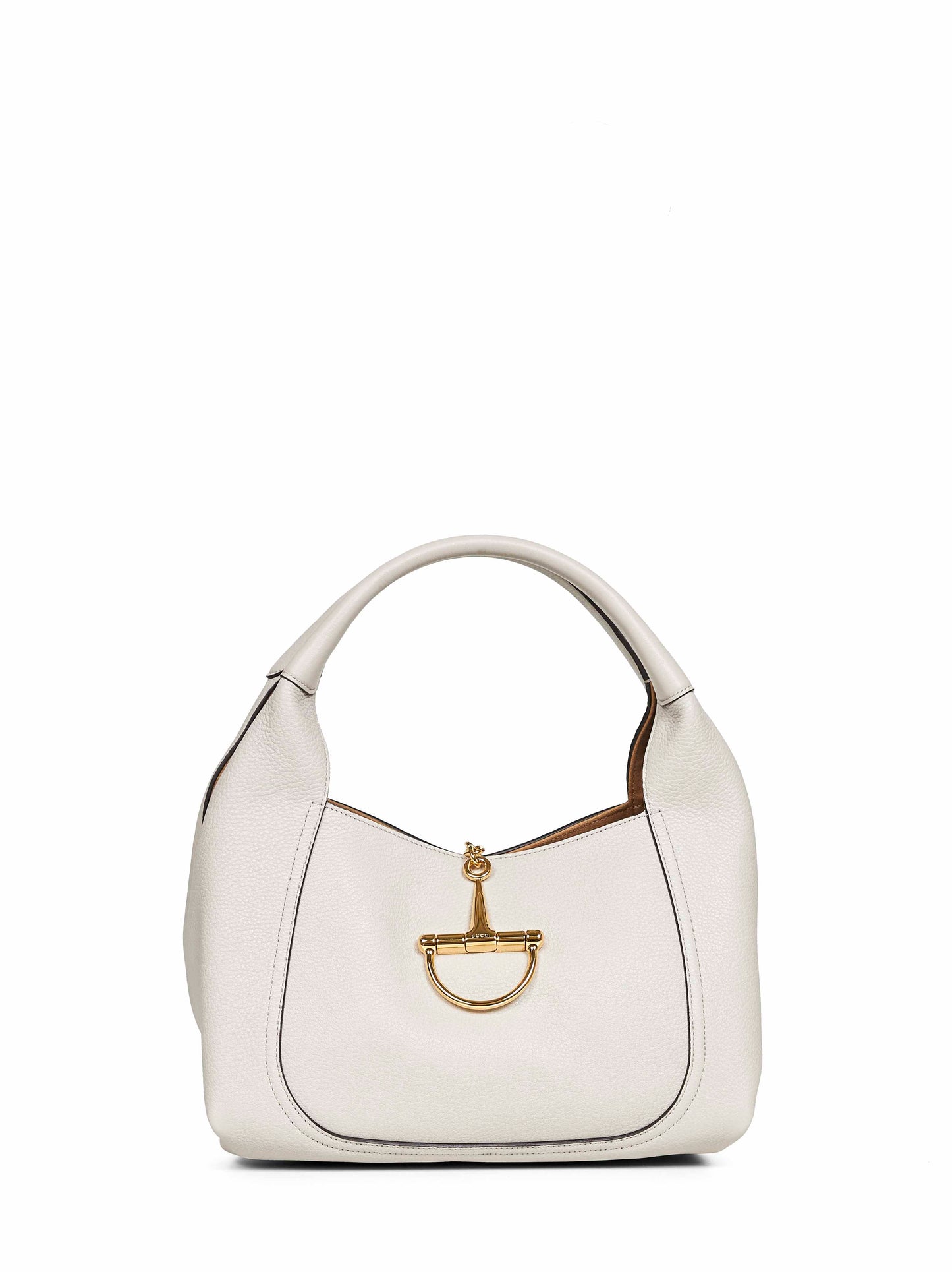 Borsa a spalla Gucci Softbit grigio chiaro