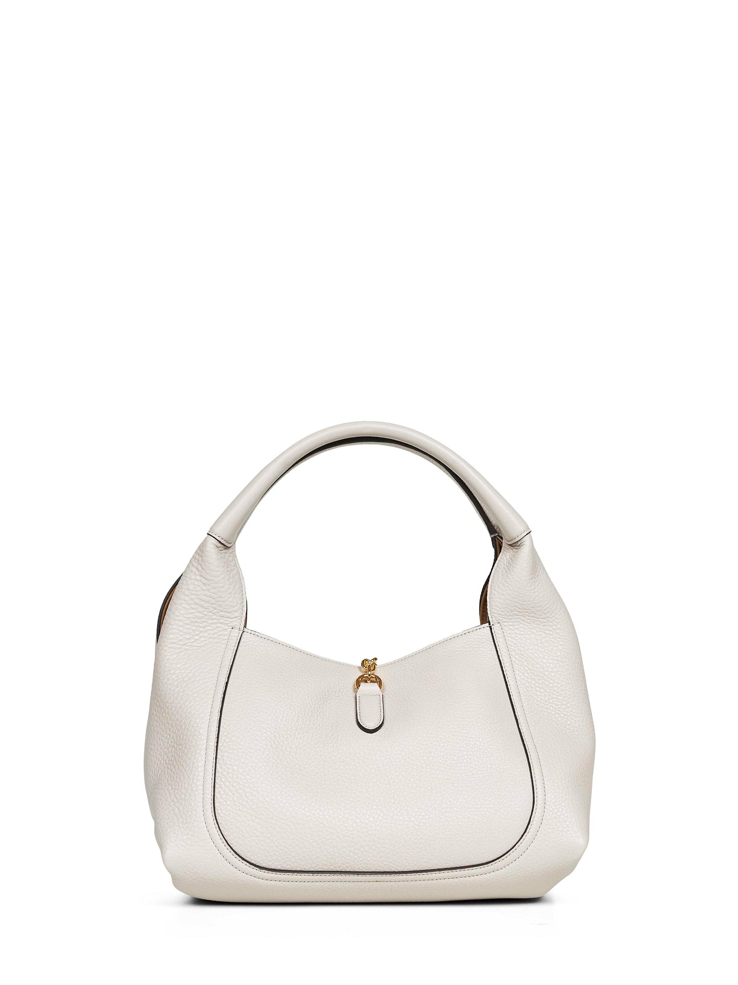 Borsa a spalla Gucci Softbit grigio chiaro