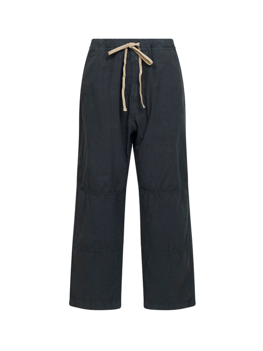 Pantaloni Gene Pop Ero in cotone carbone