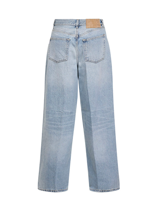 Light blue cotton denim Bethany boyfriend jeans