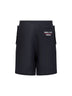 Blue linen Forever Dolphin Bermuda shorts