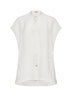 Camicia in Lucent Cady naturale<BR/>