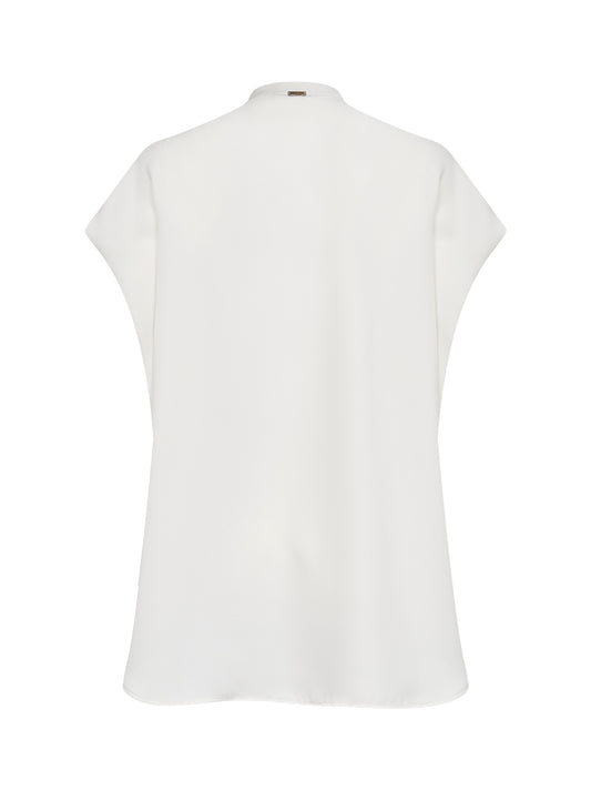 Camicia in Lucent Cady naturale<BR/>