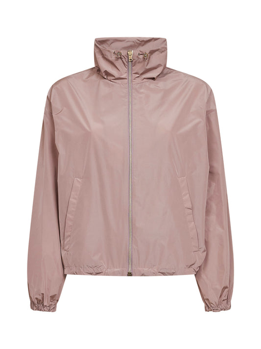 Giacca in new techno taffetà rosa cipria