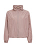 Giacca in new techno taffetà rosa cipria