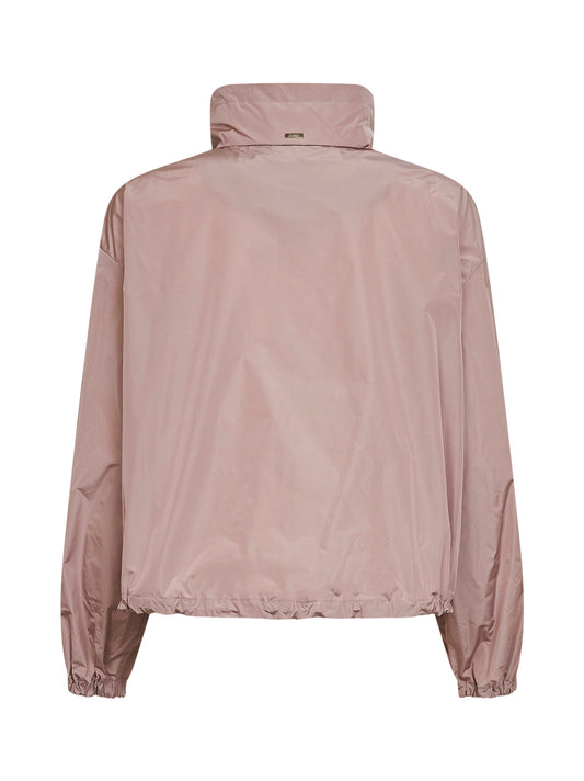 Giacca in new techno taffetà rosa cipria
