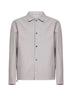 Giacca camicia in Essence double bi-stretch grigio