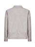Giacca camicia in Essence double bi-stretch grigio