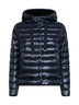 Giacca con cappuccio in Nylon Ultralight blu