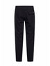 Pantaloni in tela di lana bi-stretch blu
