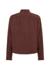Camicia oversize Arpinova in misto modal marrone