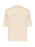 Peach cotton knit Marpiccolo polo shirt