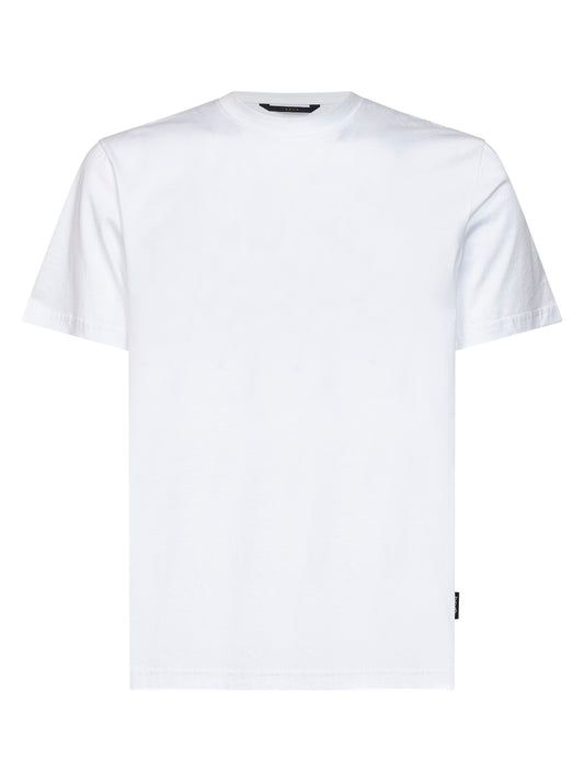 T-shirt Mulino in jersey di cotone bianco
