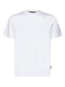 T-shirt Mulino in jersey di cotone bianco