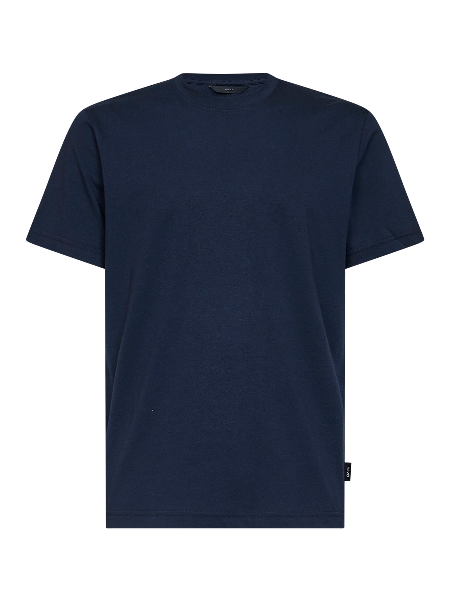 Blue cotton jersey Mulino T-shirt