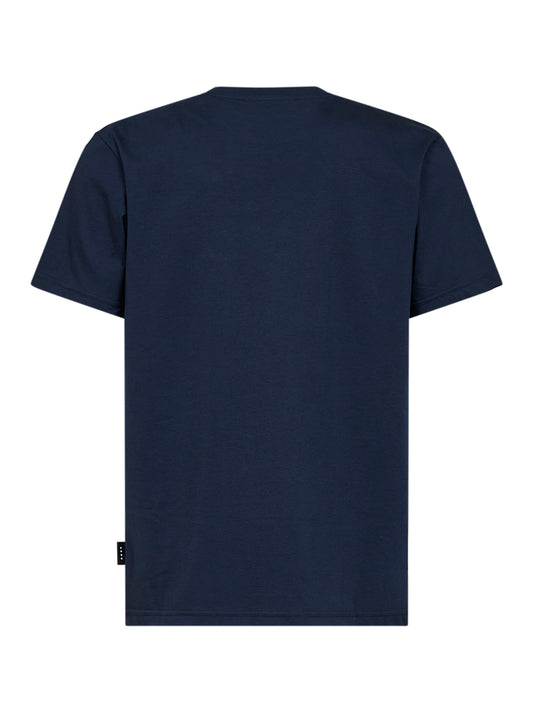 Blue cotton jersey Mulino T-shirt