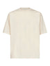 Cream cotton jersey Mulino T-shirt
