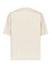 Cream cotton jersey Mulino T-shirt