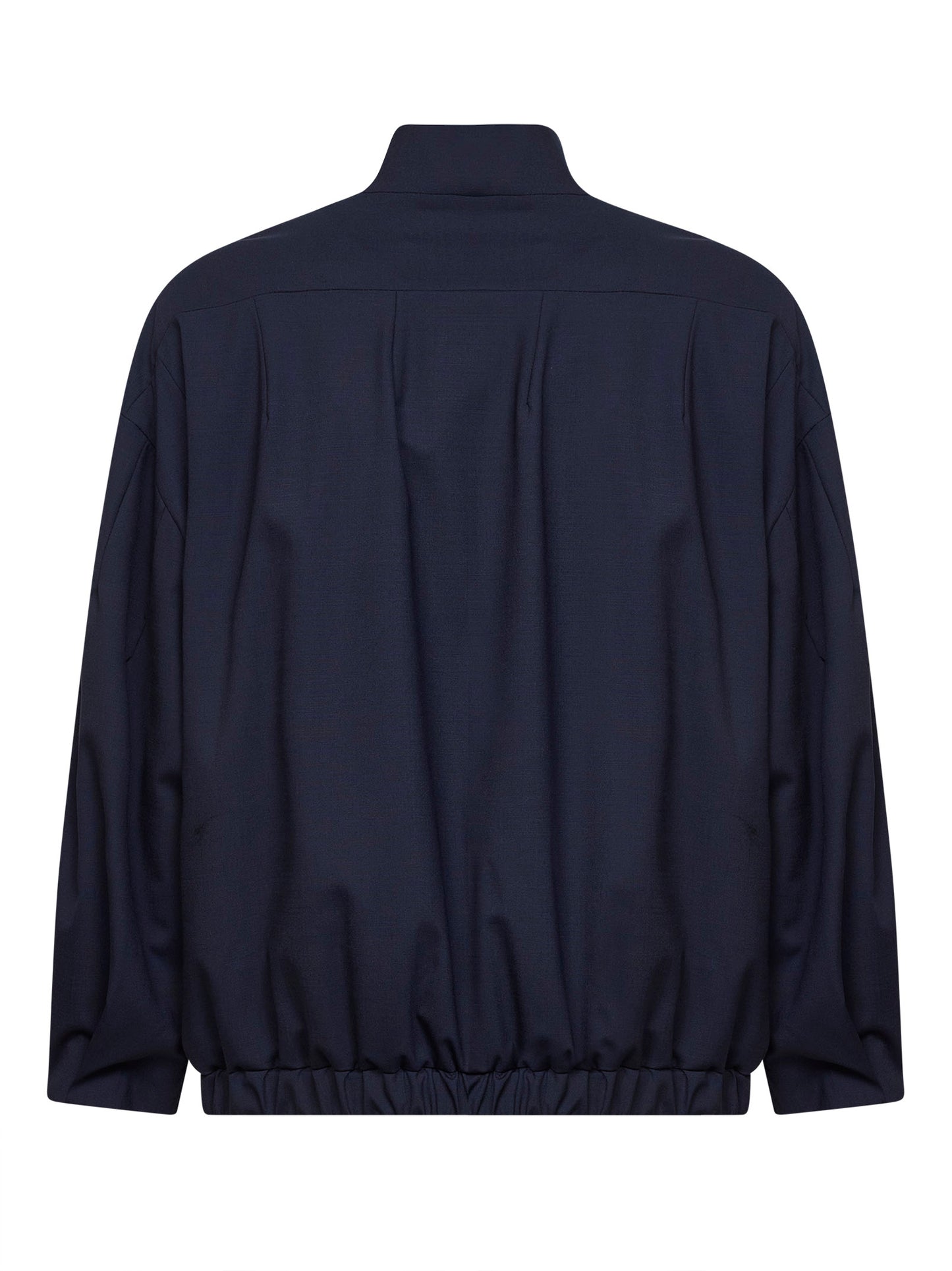 Giacca Porto Selvaggio in misto lana stretch blu