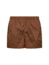 Shorts da mare Torre Guaceto in nylon marrone