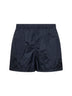 Shorts da mare Torre Guaceto in nylon blu navy