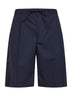 Blue stretch wool blend Torre Lapillo Bermuda shorts