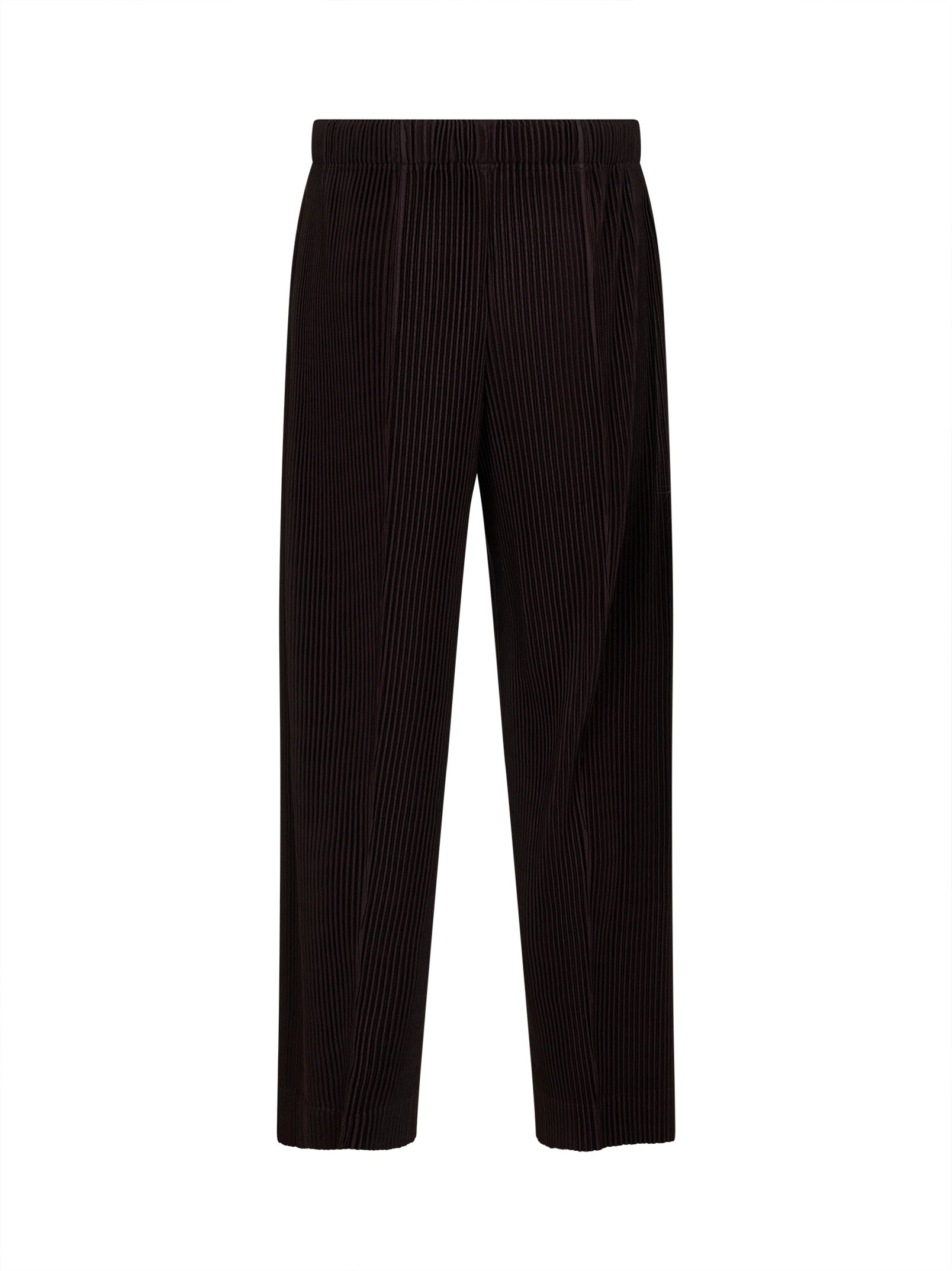 Egg plant black MONTHLY COLORS : JANUARY trousers – Daniello.com