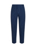 Pantaloni TAILORED PLEATS 1 blu navy