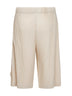 Bermuda WEAR OR WRAP beige Duomo