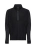 Top a mezza zip MONTHLY COLORS : MARCH nero