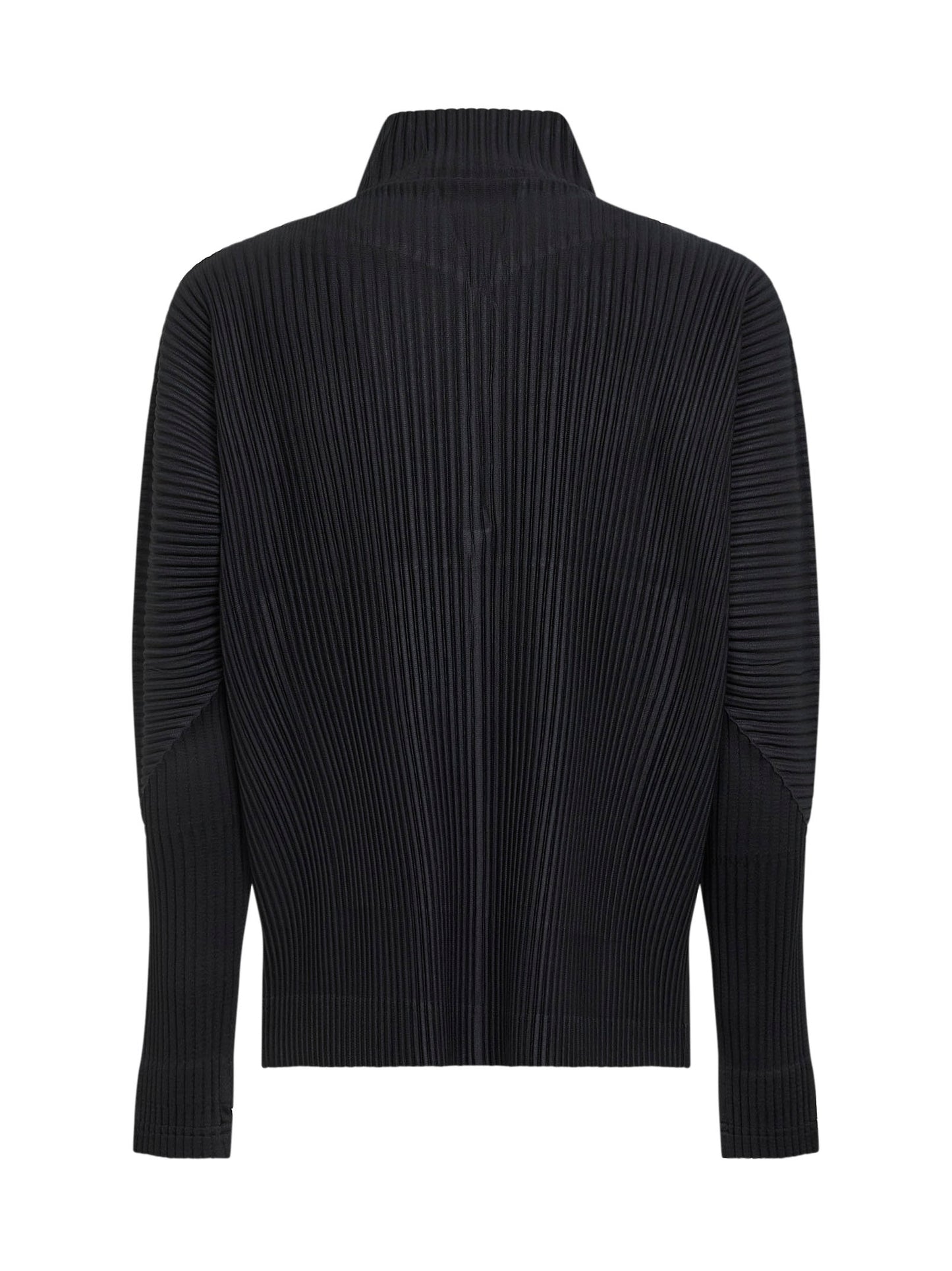 Top a mezza zip MONTHLY COLORS : MARCH nero