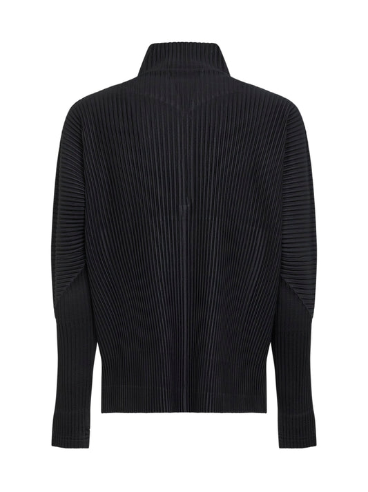 Black MONTHLY COLORS : MARCH half zip top