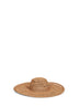 Cappello da spiaggia floscio MIARO in rafia beige