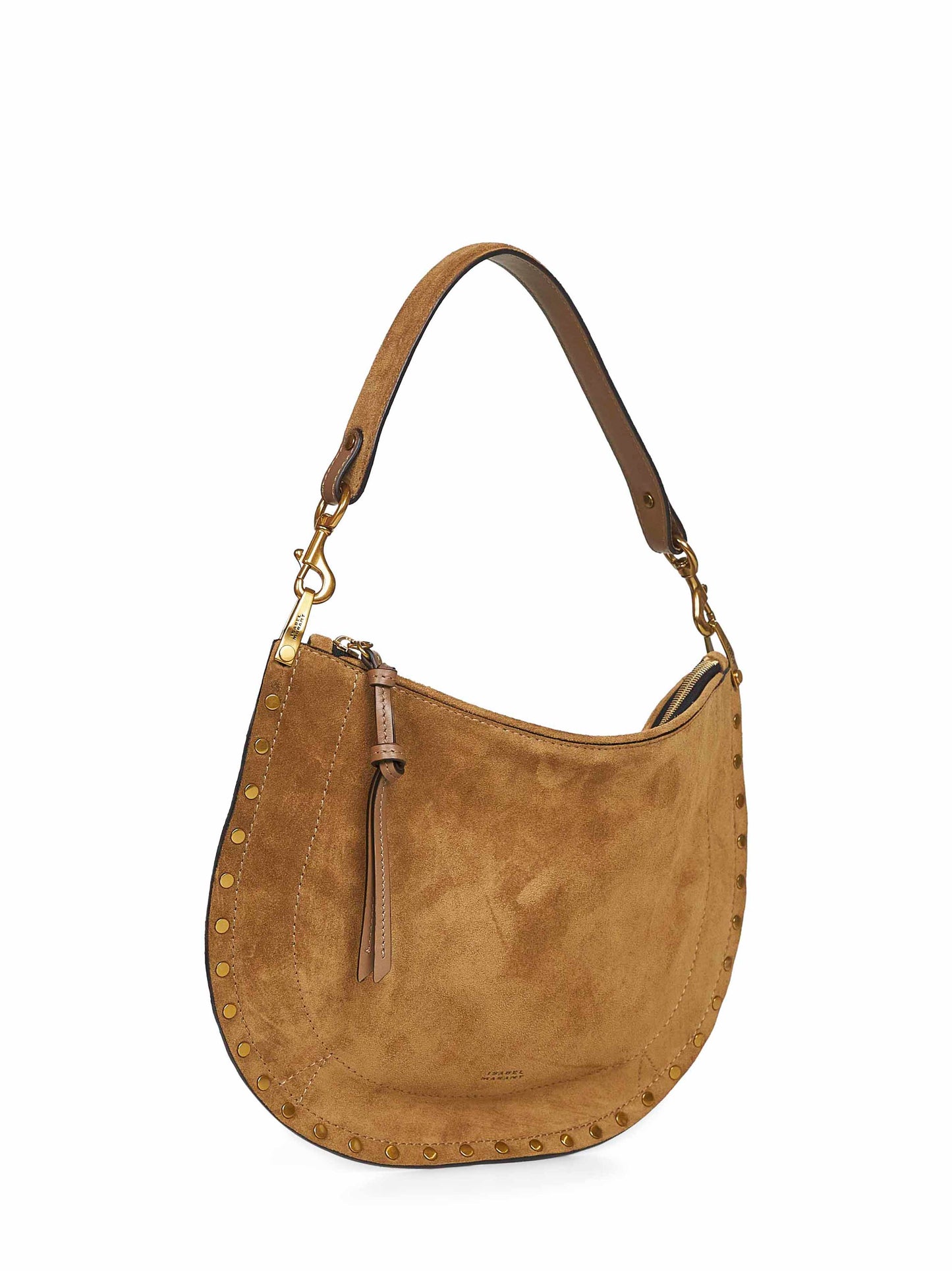 Borsa a spalla Oskan Soft Zip tortora