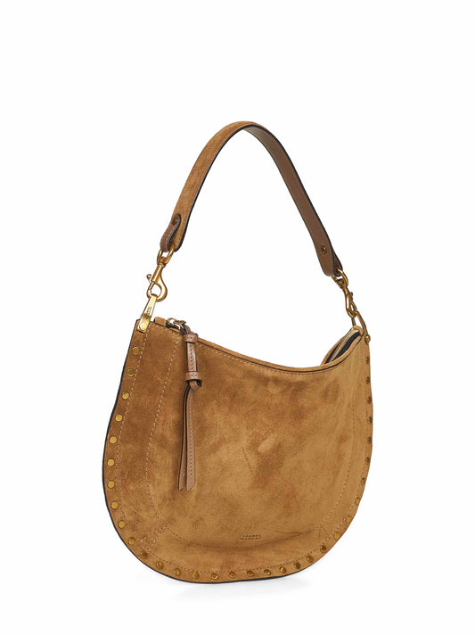 Borsa a spalla Oskan Soft Zip tortora