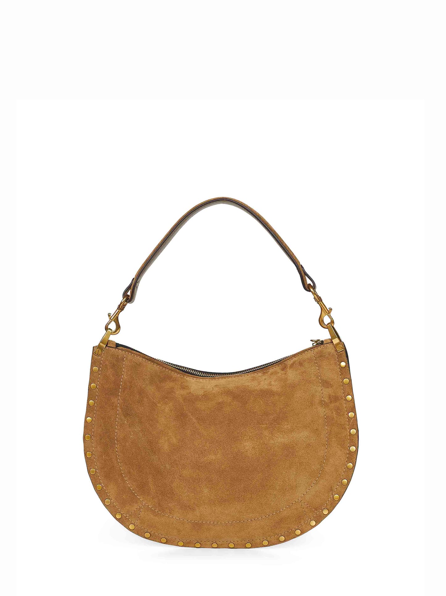 Borsa a spalla Oskan Soft Zip tortora