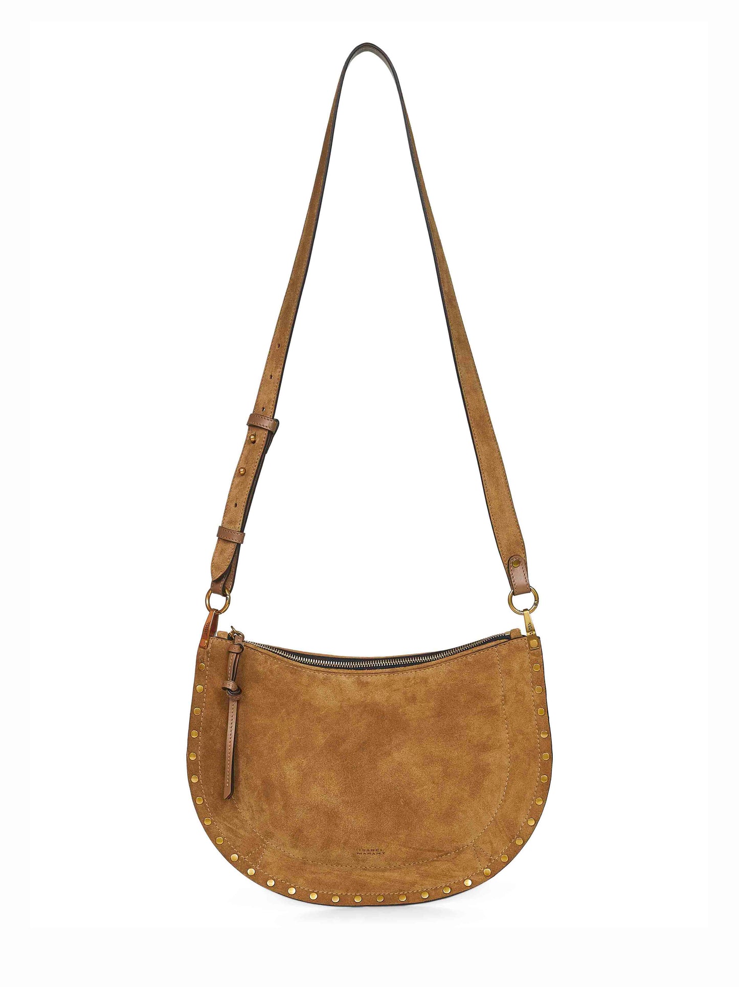 Borsa a spalla Oskan Soft Zip tortora