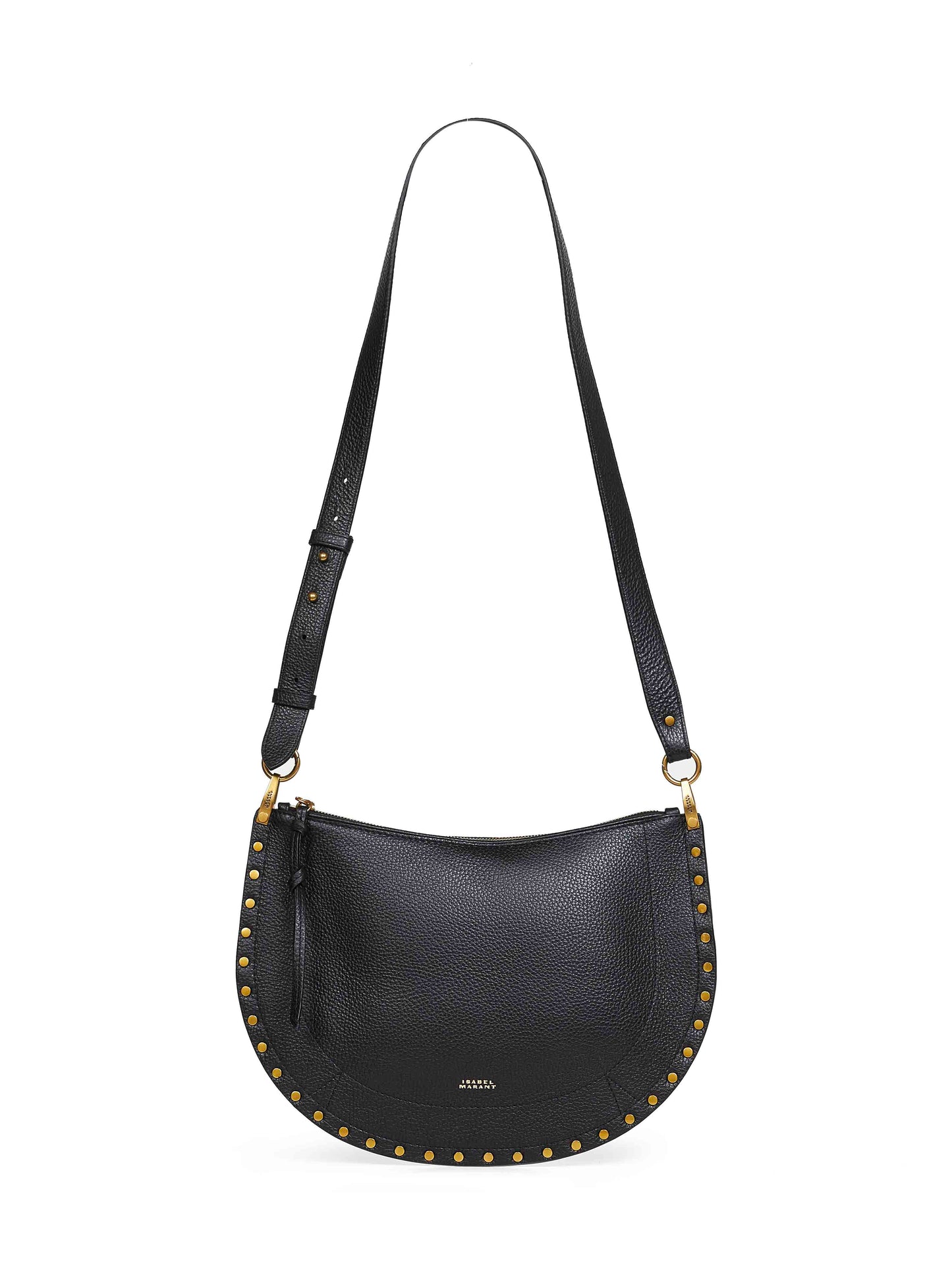 Borsa a spalla Oskan Soft Zip nera