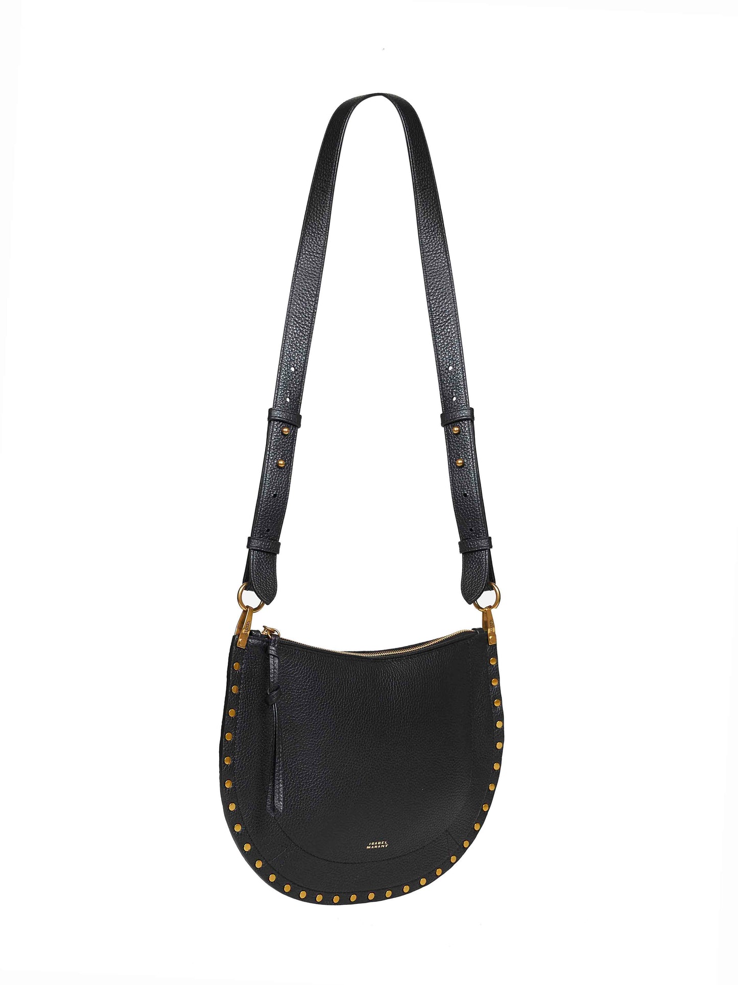 Borsa a spalla Oskan Soft Zip nera