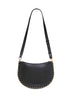 Borsa a spalla Oskan Soft Zip nera
