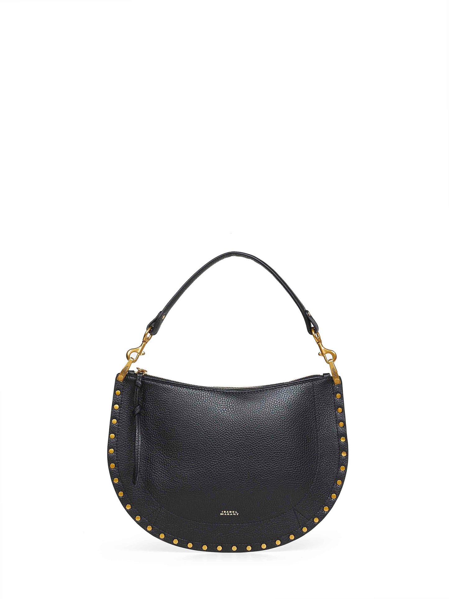 Borsa a spalla Oskan Soft Zip nera
