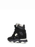 Sneakers con zeppa Balskee in pelle nera