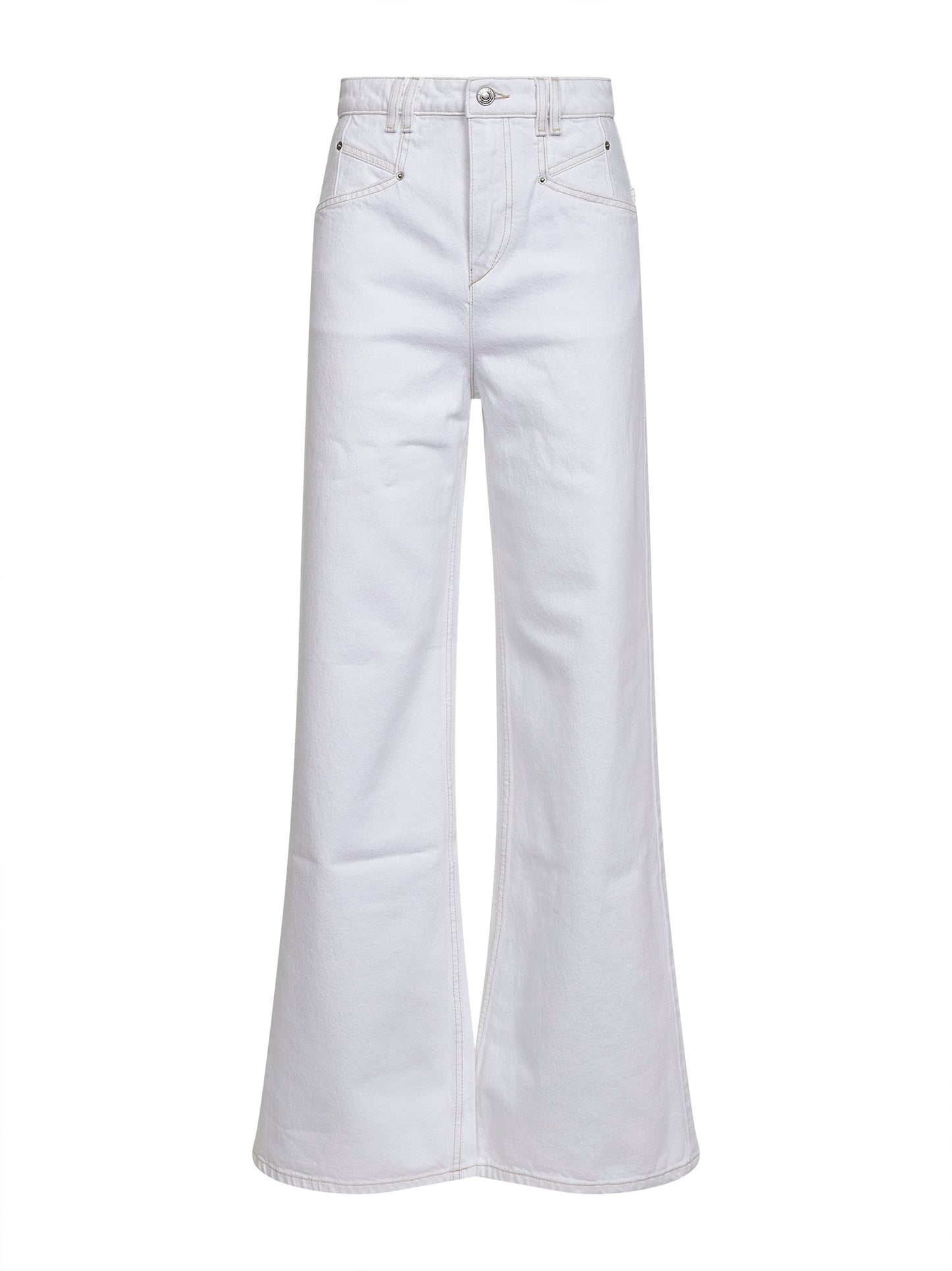 White cotton denim Lemony jeans