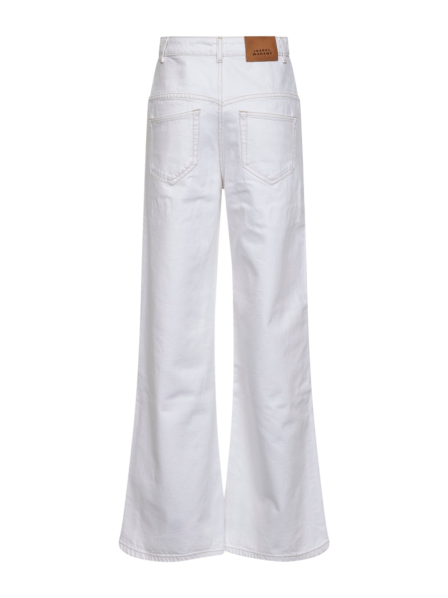 White cotton denim Lemony jeans